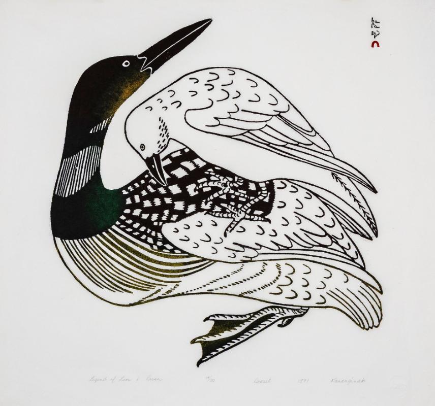 Legend of Loon and Raven