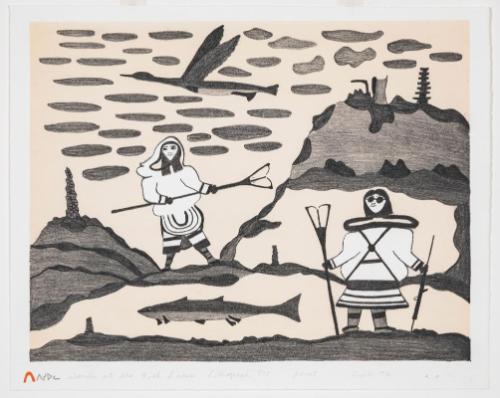 Women at the Fish Lakes