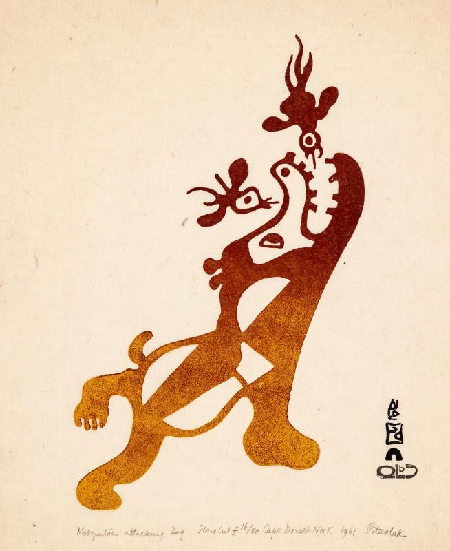 Mosquitoes Attacking Dog