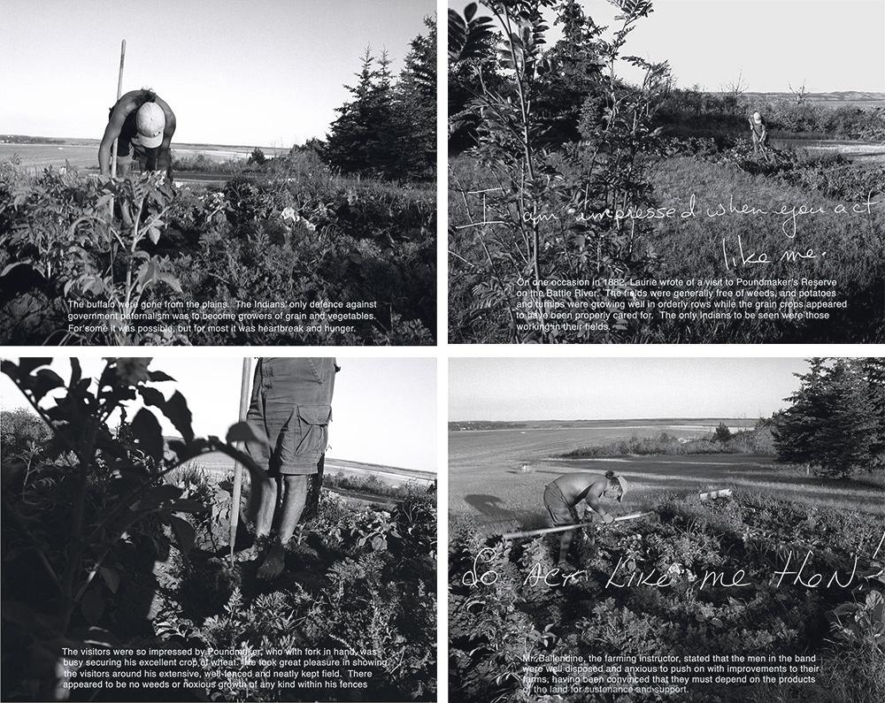 Poundmaker’s garden