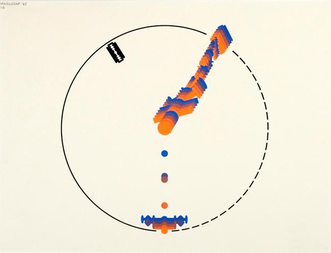 Untitled (razor blades)