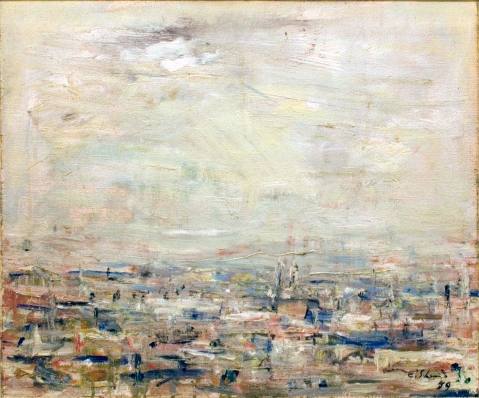 Untitled (Paris landscape)