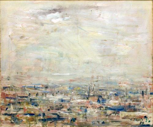 Untitled (Paris landscape)