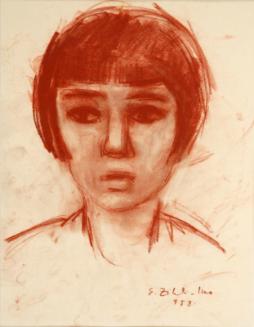 Untitled (head of a girl)