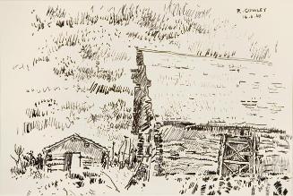 Untitled (old farm buildings)