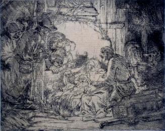 The Adoration of the Shepherds with Lamp