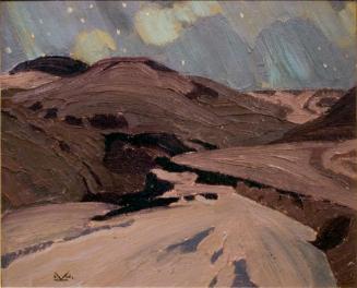 Hill Forms at Night