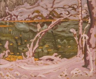 September Snow, Qu'Appelle River